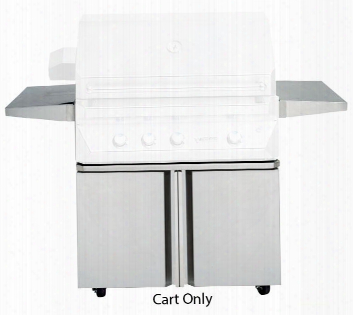 Tegb36-b 36" Gas Grillb Ase With 2 Soft Closing Doors Self-latching Drawers Heavy Duty Casters Pull Loudly Tray And Stainless Steel