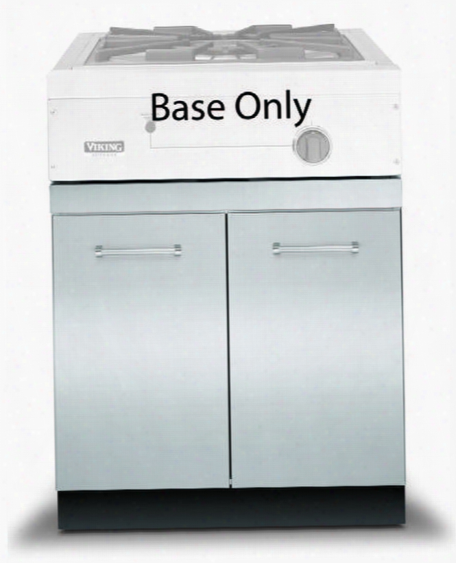 Vbbo2602ss 26" Outdoor Series Base With 2 Doors Professional-style Construction  In Stainless