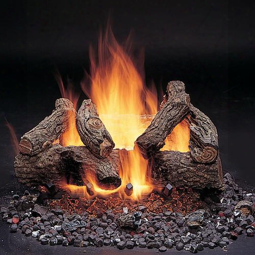 Vwf30ao 30" American Oak 7-piece Outdoor Log Set(burner Sold