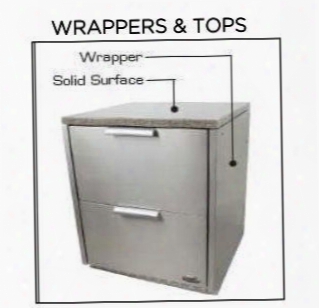 Wr24rtd Liberty Outdoor Wrapper Kit For Dcs Refrigerator Kegerato R And Refrigerated
