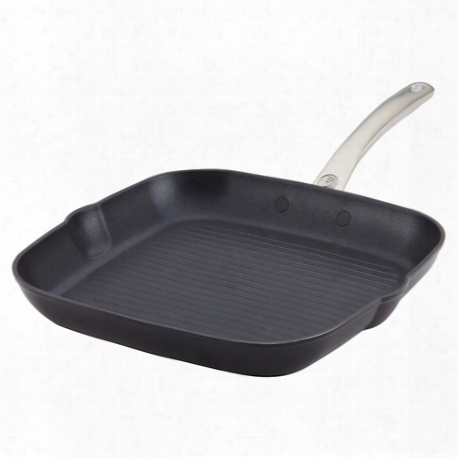 11-i Nch Square Grill Pan, Black