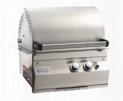 11s1s1pa Legacy Deluxe Barbeque 24" Built-in Liquid Propane Grill With Stainless Steel Construction Gourmet Cast Stainless Steel Burners And Stainless Steel