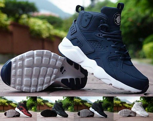 2017 Air New Huarache Ii Running Shoes Huraches Running Trainers For Men Outdoors Shoes Sports Huaraches Sneakers Black Size Us 7-11