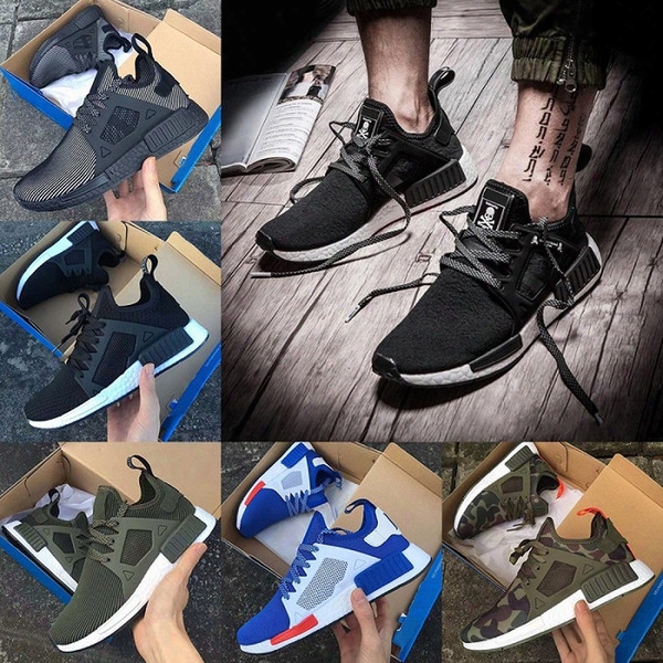 2017 Nmd Xr1 Boost Mmj Mens Running Shoes Ultra Boost Ultraboost Camo Duck Olive Green High Quality W Omen Sport Outdoor Sneakers Eur 36-45