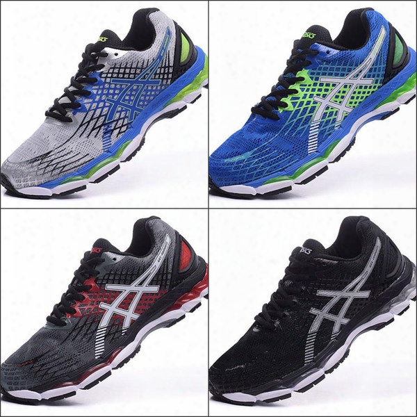 2017 Wholesale Price New Style Asics Nimbus17 Running Shoes Men Shoes Comfortable Discount Sports Shoes Sneakers Free Sihpping Eur 36-45