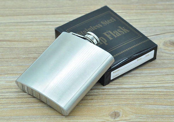 4oz 5oz 6oz 7oz 8oz 10oz Stainless Steel Hip Flask Portable Outdoor Flagon Whisky Stoup Wine Pot Alcohol Bottles