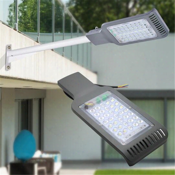 4pcs 40w 80w 85-265v Ultra Thin Lightweight Mini Led Street Light Garden Park Farmland Wall Lamp Outdoor Floodlight Lighting