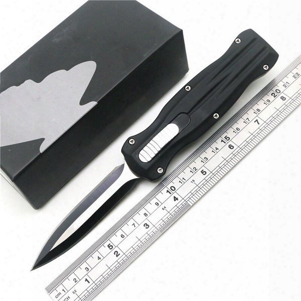 Butterfly Automatic Knives B07 Double Action Pocket Knife 440c Blade Tactical Outdoor Survival Camping Knives With Original Box