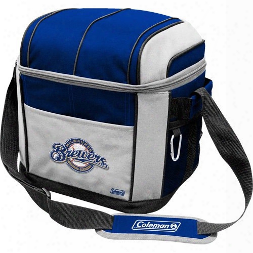 Coleman 24 Can Soft Sided Cooler - Milwaukee Brewers