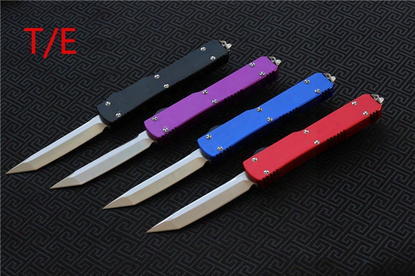 Free Shipping,miker Ultratech Knife Blaade:8cr13mov,handle:6061-t6aluminum(cnc) T/e,d/e.outdoor Camping Survival Kni Ves Edc Tool,wholesale