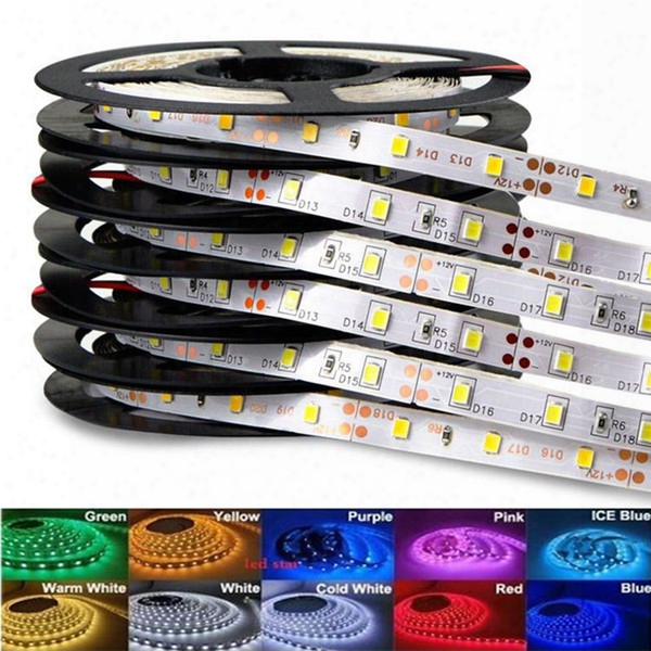 High Birght 5m 5050 3528 5630 Led Strips Light Warm Pure White Red Green Rgb Flexible 5m Roll 300 Leds 12v Outdoor Ribbon