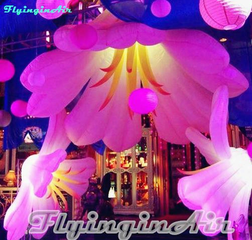 Hot 2m Decoration Inflatable Flower For Party And Outdoor Inflatable