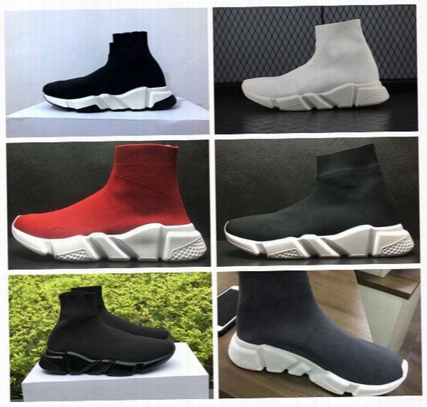 Luxury Sock Shoe Speed Trainer Running Shoes High Quality Sneakers Speed Trainer Sock Race Runners Black Shoes Men And Women Sports Shoes