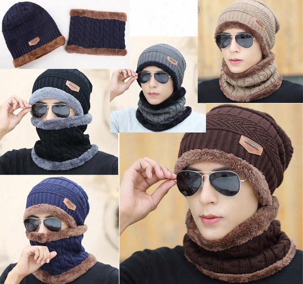 Men Warm Hats Beanie Hat 2016 Winter Knitting Wool Hat For Unisex Caps Lady Beanie Knit Ted Caps Women↦#039;s Hats Outdoor Sport Warm