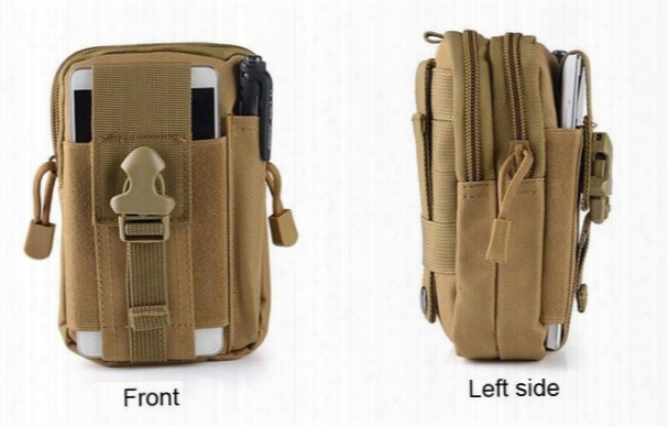 Military Molle Tactical Waist Bag Wallet Pouch Phone Case Outdoor Camping Hiking Bag10-0007