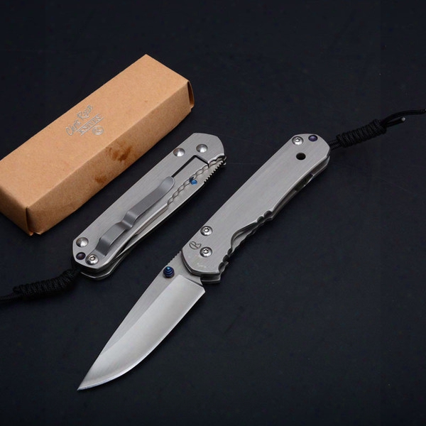 New Chris Reeve Sebenza 21 Tactical Folding Knife 440c Full Steel Satin Outdoor Camping Hunting Survival Pocket Knife Utility Edc Tools