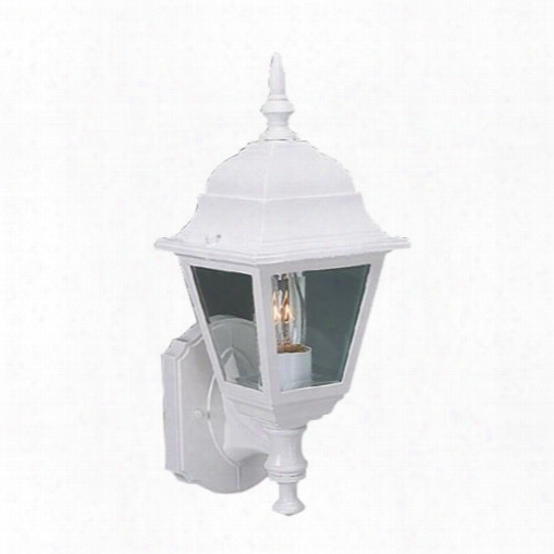 Outdoor Wall Lantern Die Cast Aluminum 17 In. High White 671215