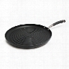 12-Inch Round Grill Pan, Gray