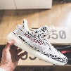 2018 SPLY 350 Boost V2 Shoes Begula 2.0 AH2203 Semi Frozen Yellow Zebra B37572 Running Shoes Bred Black Red Zebra Core red With Box