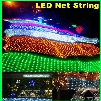 LED net String lights Christmas Outdoor waterproof Net Mesh Fairy light 2m*3m 4m*6m Wedding party light with 8 function controller