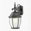 Thomas Lighting PL92287 Covington Outdoor Wall 1-Light Lantern Black Finish