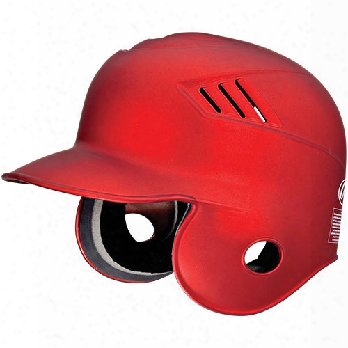 Rawlings Cfabhm-ms-88 Pro Style Coolflo Matte Scarlet Batters Helmet, Small