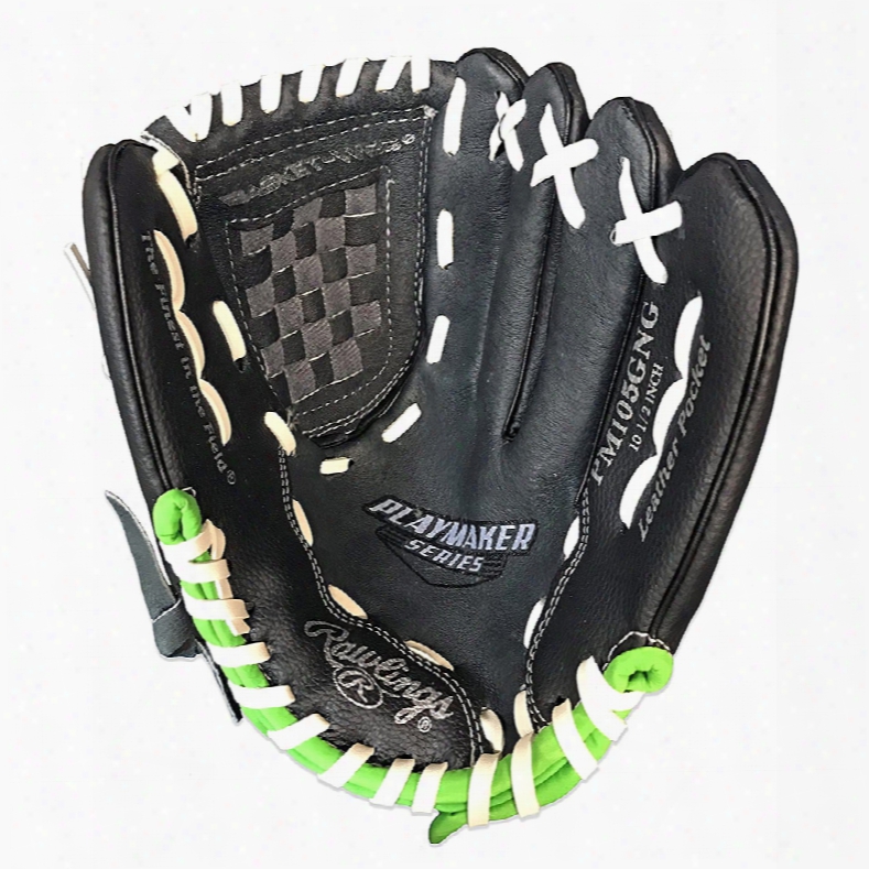 Rawlings Pm105gng Playmaker 10.5" Black Rht Baseball Glove