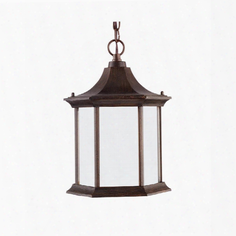 Sea Gull Lighting 69136ble08 1-light Ardsley Court Outdoor Pendan Rust Patina