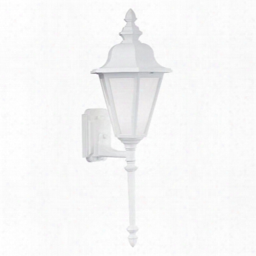 Sea Gull Lighting 8823ble-15 1 Light Outdoor Wall Lantern White