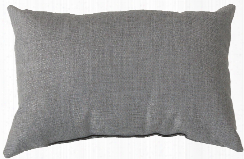 Storm 13" X 20" Outdoor Pillow In Grey Design By Surya