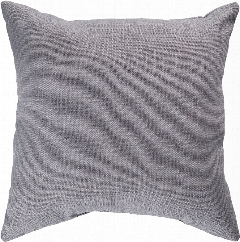 Storm 18" Outdoor Pillow In Grey Design By Surya