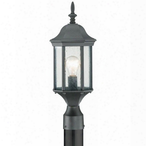 Thomas Lighting Sl90507 Hawthorne Outdoor Post Lantern, Black