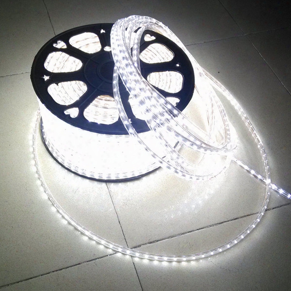 100m Led 2-wire Round Rope Light Led Flex Rope Light Pvc Led Light Led Strips Indoor Outdoor Led Flex Tube Disco Bar Pub Christmas Party