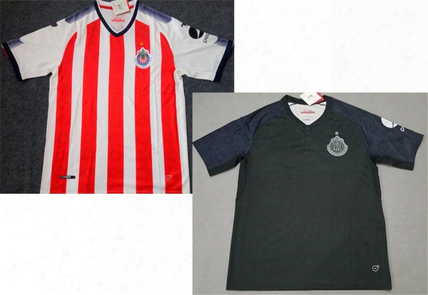 17 18 Chivas Home Soccer Jerseys 17 18 Guadalajara Top Thai Quality Away 3rd Football Shirts Men&#039;s Outdoor Sportwears Soccer Uniforms