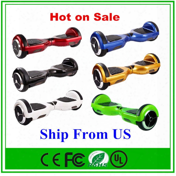 2016 Outdoor Sport Hoverboard 6.5 Inch Two Wheels Electric Scooters Smart Self Balancing Wheel Drifting Board Skateboard Drop Shipping