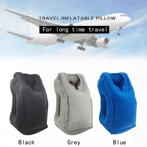 2017 Hot Selling Popular Portable Travel Camping Self Inflatable Air Cushion Travel Pillow Travel Sleeping Outdoor Pillows