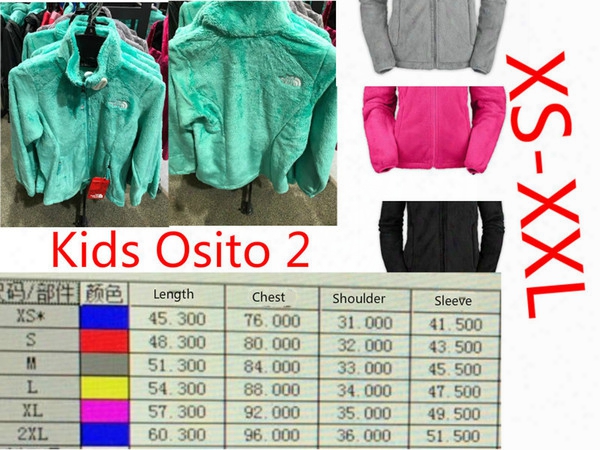 2017 Kids Boys And Girls Fashion Outdoor Climbing Hiking Warmv Outwear Children&#039;s Zipper Fleece Osito Jacket