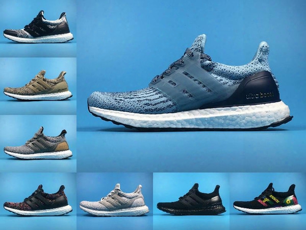 2017 Real Boost Ultraboostu Ncaged Running Shoes Men Women Outtdor Speedcross Ub3.0 Ultra Boost 3.0 3 Runrace Sneakers Shoes Eur 45