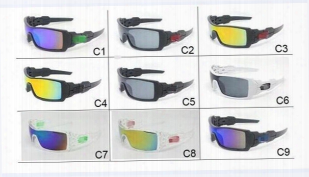 300pcs Mens Dazzle Conjoined Outdoor Sports Cycl Ing Sunglasses New Brand Designer Oilrig Ski Gycling Goggles 9 Colors J009