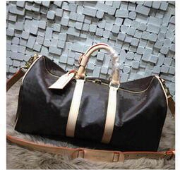 55cm Brand Designer Men Women Luggage Handbag Sport&outdoor Packs Shoulder Travel Bags Messenger Bag Totes Bags Unisex Handbags Duffel Bag