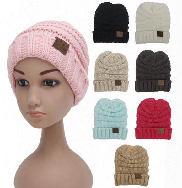 Baby Cc Beanies Kids Knitted Cc Hats Children Winter Warm Hats Children Wool Knitted Caps Outdoor Sports Caps For Baby Crochet Caps D967 10