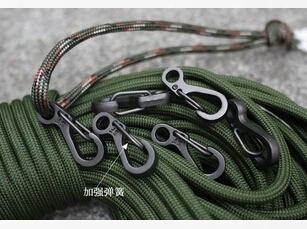 Camping Mini Carabiners And Edc Tool Outdoor Needed Mosquetones Supervivencia And Bottle Hook Paracord Useful