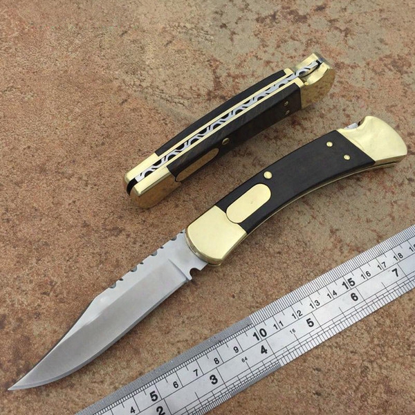 High-end Bk 110 Double Auto Folding Knives Outdoor Camping Survival Pocket Edc Folding Folding Knife Gift Collection