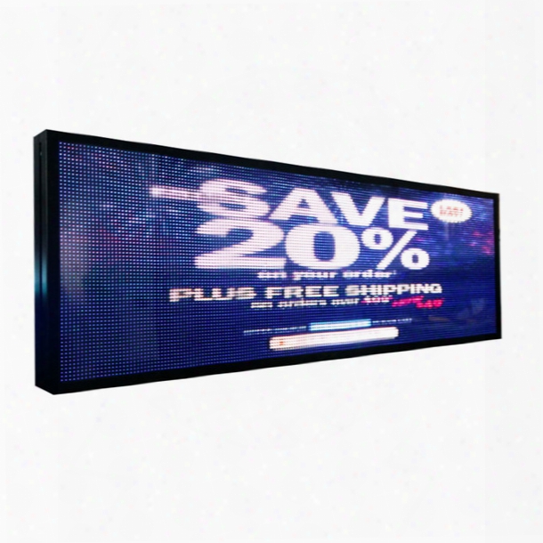 Led Full Color P5 Indoor Advertising Electronic Logo Led Rolling Information Display Size Can Be Customized