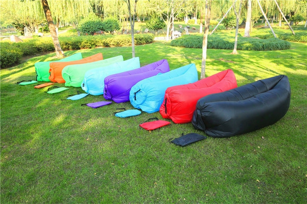 Lounge Sleep Bag Lazy Inflatable Beanbag Sofa Chair, Living Room Bean Bag Cushion, Outdoor Self Inflated Beanbag Furniture Dhl Free Shipping