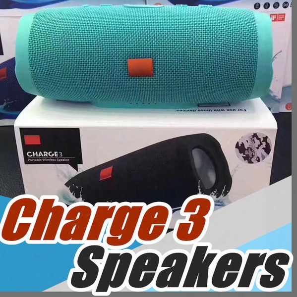 Luetooth Speakers Charge 3 Wireless Mini Bluetooth Speakers Deep Outdoor Stereo Speakers Big Sounds Free Shipping Dhl 101-xy