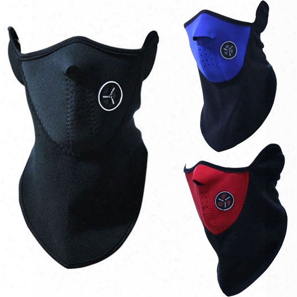 Neoprene Neck Warm Balaclavas Half Face Mask Outdoor Cycling Motorcycle Ski Snowboard Veil Lightweight Winter Mask