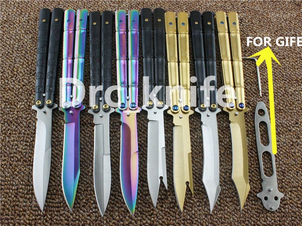 New Butterfly Benchmade Balisong Training Folding Knife Camping Outdoor Utility Custom Folding Knife Multitoo 1pcs Multitool