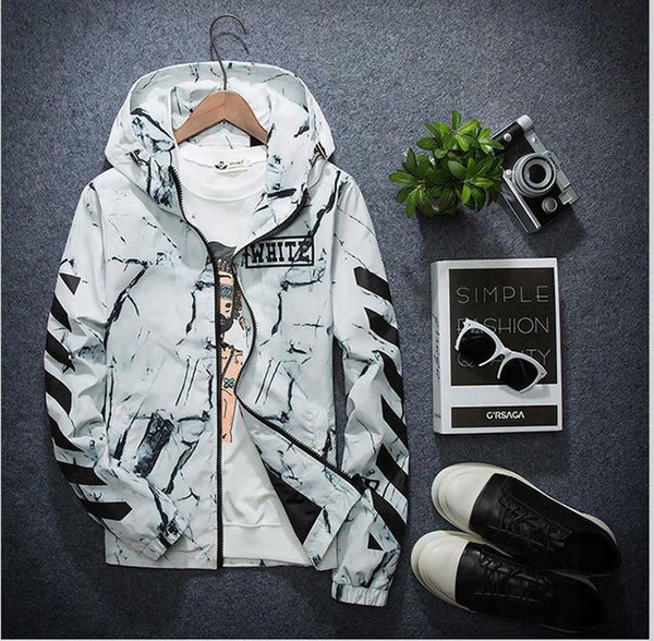 New Sport Jacket For Men Women Windbreakers Outdoor Hip Hop Streetwear Softshell Kanye West White Bomber Jackets Anorak