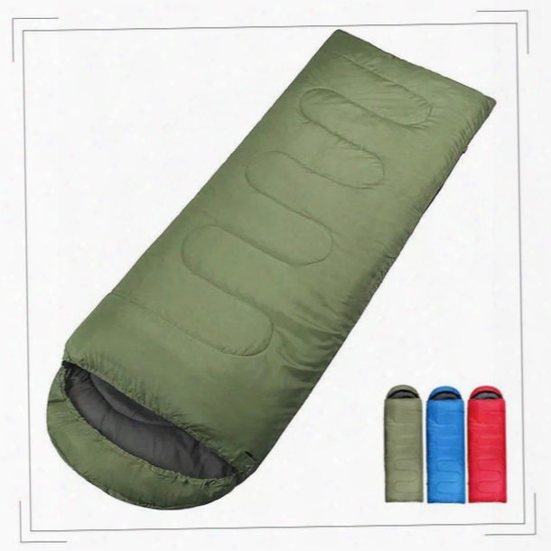 Outdoor Envelope Sleeping Bags Winter Travel Camping Sleep Bed Waterproof Casual Warming Single Sleeping Bag For Women Men Adults